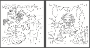 Cry Baby Coloring Book